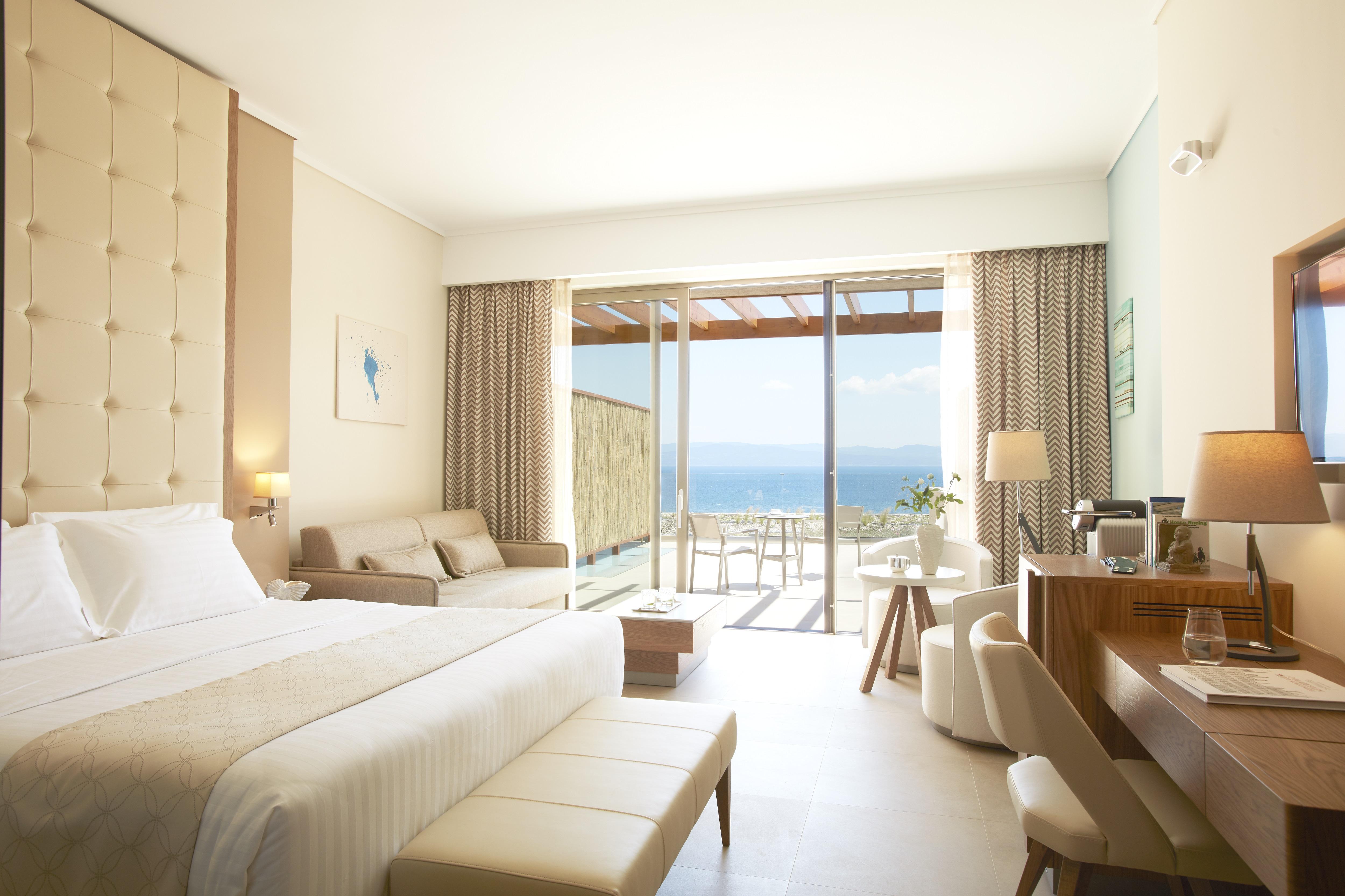 Miraggio Thermal Spa Resort Paliouri Dış mekan fotoğraf Deluxe Room with Sea View