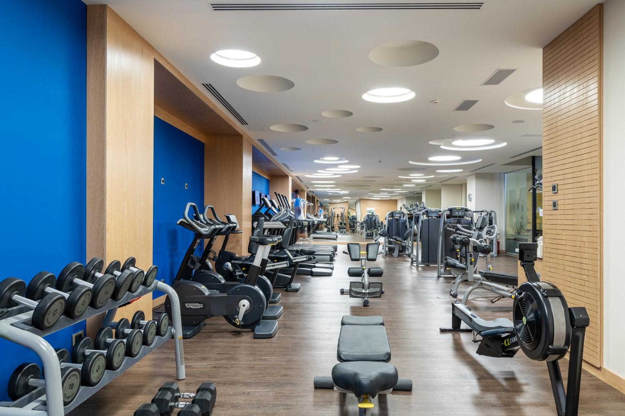 Miraggio Thermal Spa Resort Paliouri Dış mekan fotoğraf The gym at the hotel