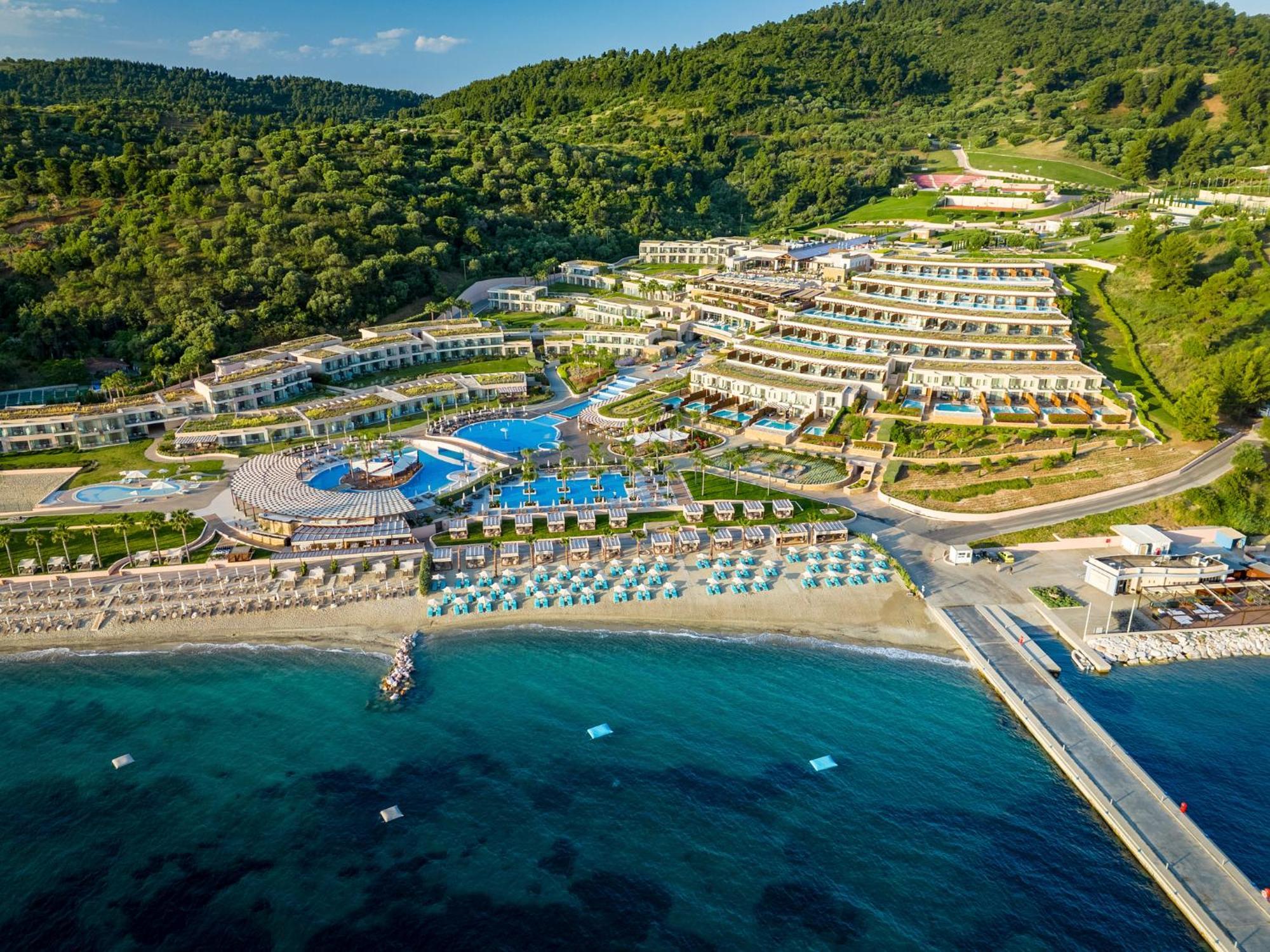 Miraggio Thermal Spa Resort Paliouri Dış mekan fotoğraf The resort